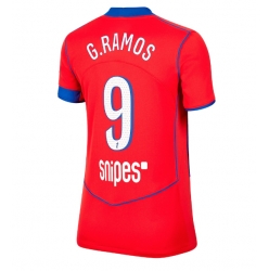 Strój piłkarski Paris Saint-Germain Goncalo Ramos #9 Koszulka Trzeciej damskie 2025-26 Krótki Rękaw