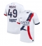 Strój piłkarski Paris Saint-Germain Ibrahim Mbaye #49 Koszulka Wyjazdowej 2025-26 Krótki Rękaw