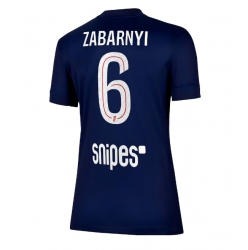 Strój piłkarski Paris Saint-Germain Illia Zabarnyi #6 Koszulka Podstawowej damskie 2025-26 Krótki Rękaw
