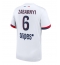 Strój piłkarski Paris Saint-Germain Illia Zabarnyi #6 Koszulka Wyjazdowej 2025-26 Krótki Rękaw