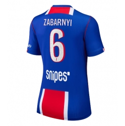 Strój piłkarski Paris Saint-Germain Ilya Zabarnyi #6 Koszulka Podstawowej damskie 2026-27 Krótki Rękaw