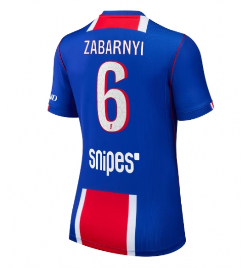 Strój piłkarski Paris Saint-Germain Ilya Zabarnyi #6 Koszulka Podstawowej damskie 2026-27 Krótki Rękaw Strój piłkarski Paris Saint-Germain Ilya Zabarnyi #6 Koszulka Podstawowej damskie 2026-27 Krótki Rękaw