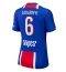 Strój piłkarski Paris Saint-Germain Ilya Zabarnyi #6 Koszulka Podstawowej damskie 2026-27 Krótki Rękaw Strój piłkarski Paris Saint-Germain Ilya Zabarnyi #6 Koszulka Podstawowej damskie 2026-27 Krótki Rękaw