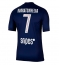 Strój piłkarski Paris Saint-Germain Khvicha Kvaratskhelia #7 Koszulka Podstawowej 2025-26 Krótki Rękaw