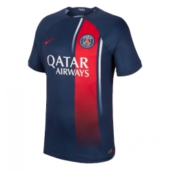 Strój piłkarski Paris Saint-Germain Koszulka Podstawowej 2023-24 Krótki Rękaw