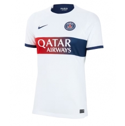 Strój piłkarski Paris Saint-Germain Koszulka Wyjazdowej damskie 2023-24 Krótki Rękaw