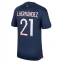 Strój piłkarski Paris Saint-Germain Lucas Hernandez #21 Koszulka Podstawowej 2023-24 Krótki Rękaw
