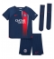 Strój piłkarski Paris Saint-Germain Lucas Hernandez #21 Koszulka Podstawowej dziecięce 2023-24 Krótki Rękaw (+ Krótkie spodenki)