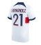 Strój piłkarski Paris Saint-Germain Lucas Hernandez #21 Koszulka Wyjazdowej 2023-24 Krótki Rękaw