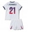 Strój piłkarski Paris Saint-Germain Lucas Hernandez #21 Koszulka Wyjazdowej dziecięce 2026-27 Krótki Rękaw (+ Krótkie spodenki)