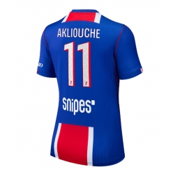 Strój piłkarski Paris Saint-Germain Maghnes Akliouche #11 Koszulka Podstawowej damskie 2026-27 Krótki Rękaw