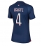 Strój piłkarski Paris Saint-Germain Manuel Ugarte #4 Koszulka Podstawowej damskie 2023-24 Krótki Rękaw