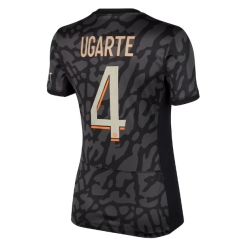 Strój piłkarski Paris Saint-Germain Manuel Ugarte #4 Koszulka Trzeciej damskie 2023-24 Krótki Rękaw