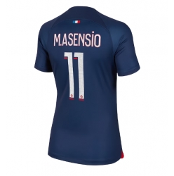 Strój piłkarski Paris Saint-Germain Marco Asensio #11 Koszulka Podstawowej damskie 2023-24 Krótki Rękaw