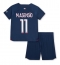 Strój piłkarski Paris Saint-Germain Marco Asensio #11 Koszulka Podstawowej dziecięce 2023-24 Krótki Rękaw (+ Krótkie spodenki)