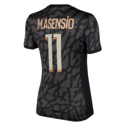 Strój piłkarski Paris Saint-Germain Marco Asensio #11 Koszulka Trzeciej damskie 2023-24 Krótki Rękaw