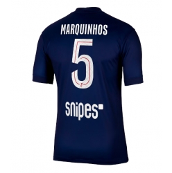 Strój piłkarski Paris Saint-Germain Marquinhos #5 Koszulka Podstawowej 2025-26 Krótki Rękaw