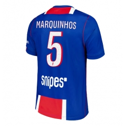 Strój piłkarski Paris Saint-Germain Marquinhos #5 Koszulka Podstawowej 2026-27 Krótki Rękaw
