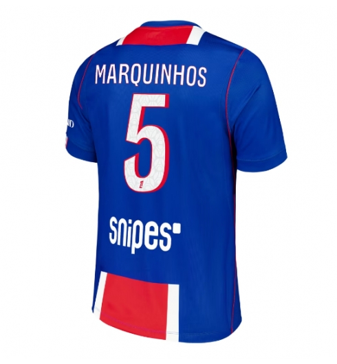 Strój piłkarski Paris Saint-Germain Marquinhos #5 Koszulka Podstawowej 2026-27 Krótki Rękaw Strój piłkarski Paris Saint-Germain Marquinhos #5 Koszulka Podstawowej 2026-27 Krótki Rękaw