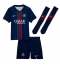 Strój piłkarski Paris Saint-Germain Marquinhos #5 Koszulka Podstawowej dziecięce 2025-26 Krótki Rękaw (+ Krótkie spodenki)