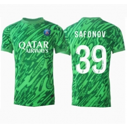 Strój piłkarski Paris Saint-Germain Matvei Safonov #39 Bramkarskie Koszulka Podstawowej 2024-25 Krótki Rękaw