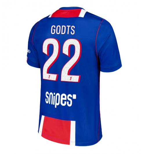 Strój piłkarski Paris Saint-Germain Mika Godts #22 Koszulka Podstawowej 2026-27 Krótki Rękaw Strój piłkarski Paris Saint-Germain Mika Godts #22 Koszulka Podstawowej 2026-27 Krótki Rękaw