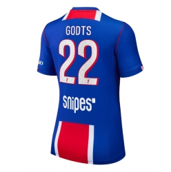 Strój piłkarski Paris Saint-Germain Mika Godts #22 Koszulka Podstawowej damskie 2026-27 Krótki Rękaw