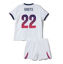 Strój piłkarski Paris Saint-Germain Mika Godts #22 Koszulka Wyjazdowej dziecięce 2026-27 Krótki Rękaw (+ Krótkie spodenki)