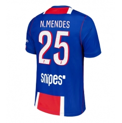 Strój piłkarski Paris Saint-Germain Nuno Mendes #25 Koszulka Podstawowej 2026-27 Krótki Rękaw