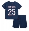 Strój piłkarski Paris Saint-Germain Nuno Mendes #25 Koszulka Podstawowej dziecięce 2023-24 Krótki Rękaw (+ Krótkie spodenki)