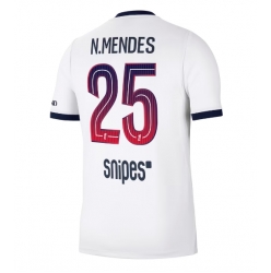 Strój piłkarski Paris Saint-Germain Nuno Mendes #25 Koszulka Wyjazdowej 2026-27 Krótki Rękaw