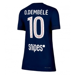 Strój piłkarski Paris Saint-Germain Ousmane Dembele #10 Koszulka Podstawowej damskie 2025-26 Krótki Rękaw