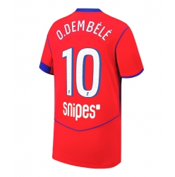 Strój piłkarski Paris Saint-Germain Ousmane Dembele #10 Koszulka Trzeciej 2025-26 Krótki Rękaw