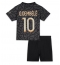 Strój piłkarski Paris Saint-Germain Ousmane Dembele #10 Koszulka Trzeciej dziecięce 2023-24 Krótki Rękaw (+ Krótkie spodenki)