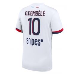 Strój piłkarski Paris Saint-Germain Ousmane Dembele #10 Koszulka Wyjazdowej 2025-26 Krótki Rękaw
