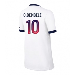 Strój piłkarski Paris Saint-Germain Ousmane Dembele #10 Koszulka Wyjazdowej damskie 2026-27 Krótki Rękaw