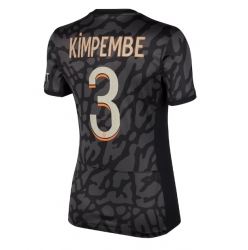 Strój piłkarski Paris Saint-Germain Presnel Kimpembe #3 Koszulka Trzeciej damskie 2023-24 Krótki Rękaw
