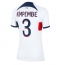 Strój piłkarski Paris Saint-Germain Presnel Kimpembe #3 Koszulka Wyjazdowej damskie 2023-24 Krótki Rękaw