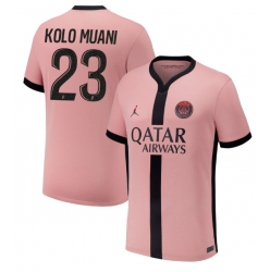 Strój piłkarski Paris Saint-Germain Randal Kolo Muani #23 Koszulka Trzeciej 2024-25 Krótki Rękaw