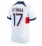 Strój piłkarski Paris Saint-Germain Vitinha Ferreira #17 Koszulka Wyjazdowej 2023-24 Krótki Rękaw
