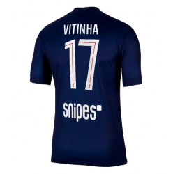 Strój piłkarski Paris Saint-Germain Vitinha #17 Koszulka Podstawowej 2025-26 Krótki Rękaw