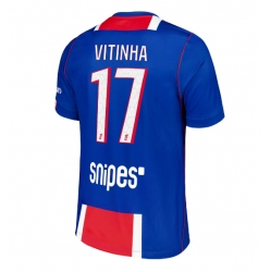 Strój piłkarski Paris Saint-Germain Vitinha #17 Koszulka Podstawowej 2026-27 Krótki Rękaw