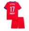 Strój piłkarski Paris Saint-Germain Vitinha #17 Koszulka Trzeciej dziecięce 2025-26 Krótki Rękaw (+ Krótkie spodenki)