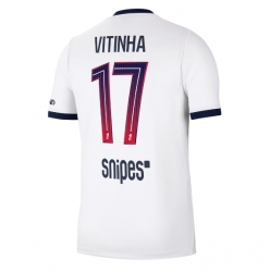 Strój piłkarski Paris Saint-Germain Vitinha #17 Koszulka Wyjazdowej 2026-27 Krótki Rękaw