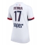 Strój piłkarski Paris Saint-Germain Vitinha #17 Koszulka Wyjazdowej damskie 2025-26 Krótki Rękaw