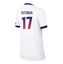 Strój piłkarski Paris Saint-Germain Vitinha #17 Koszulka Wyjazdowej damskie 2026-27 Krótki Rękaw