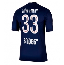 Strój piłkarski Paris Saint-Germain Warren Zaire-Emery #33 Koszulka Podstawowej 2025-26 Krótki Rękaw