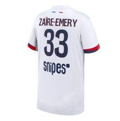 Strój piłkarski Paris Saint-Germain Warren Zaire-Emery #33 Koszulka Wyjazdowej 2025-26 Krótki Rękaw