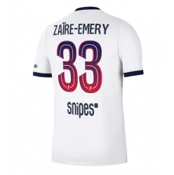 Strój piłkarski Paris Saint-Germain Warren Zaire-Emery #33 Koszulka Wyjazdowej 2026-27 Krótki Rękaw