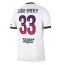 Strój piłkarski Paris Saint-Germain Warren Zaire-Emery #33 Koszulka Wyjazdowej 2026-27 Krótki Rękaw Strój piłkarski Paris Saint-Germain Warren Zaire-Emery #33 Koszulka Wyjazdowej 2026-27 Krótki Rękaw